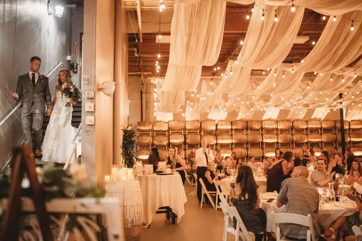Gala and fundraiser dinner at Columbia Collective in Woodinville