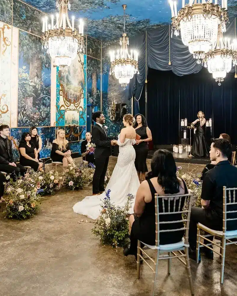 A ceremony coordinated by Landmark in The Ruins ballroom